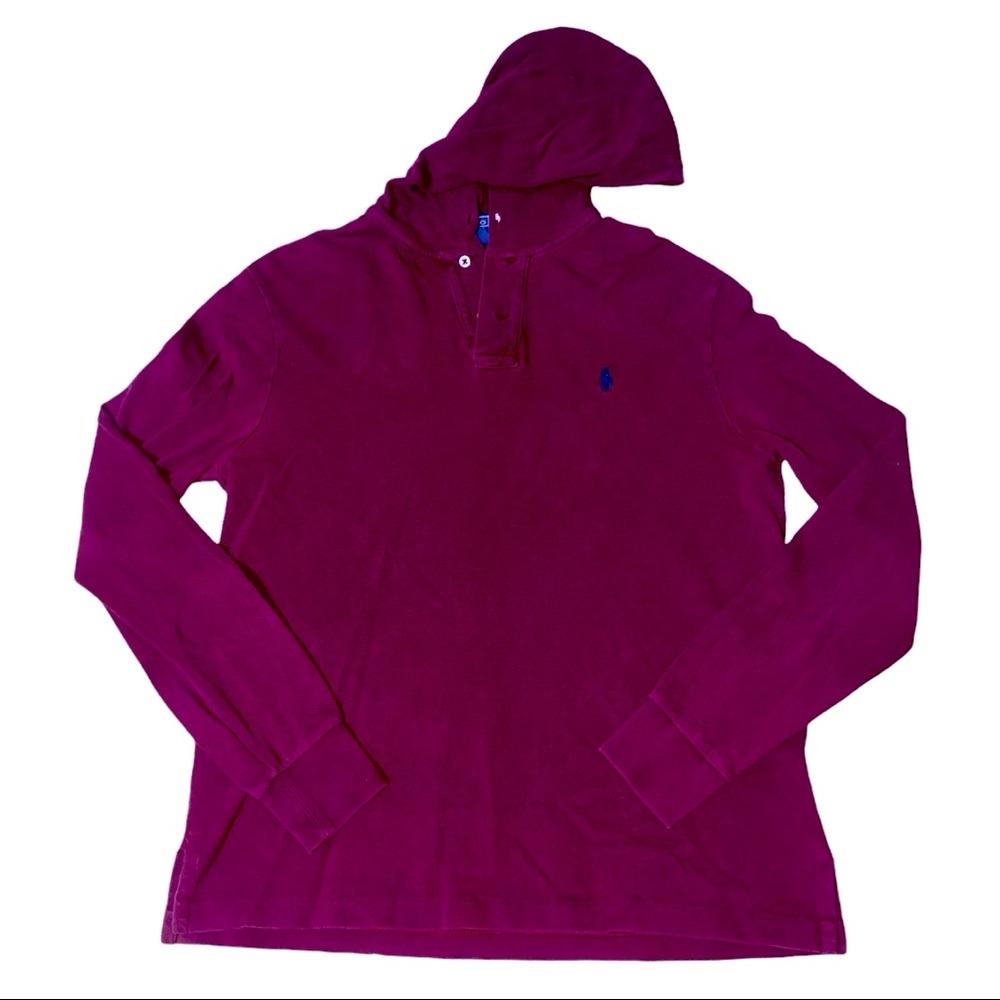 Mens Polo Ralph Lauren Hooded Long Sleeve
